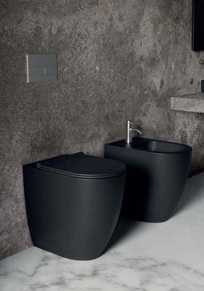 Kit Sanitari filomuro Alice Ceramica serie FORM Nero matt
