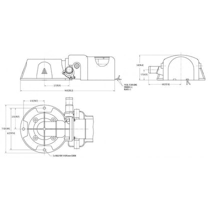 Jabsco Kit Per Toilet 12V 37010-0092