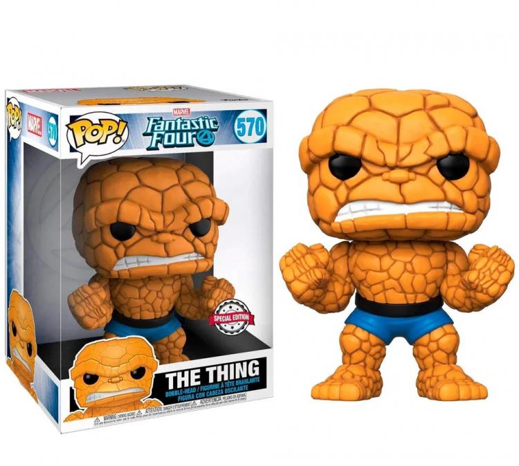Funko Pop Marvel Fantastic Four 4 570 The Thing Special Edition Das Ding 25Cm Big