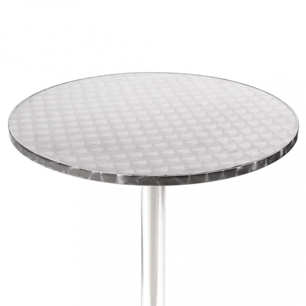 Tavolo a colonna in alluminio ø 70 waterproof