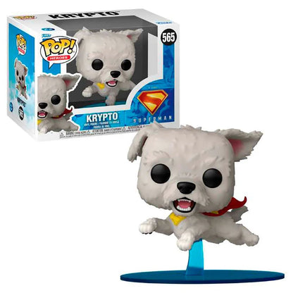 Funko Pop! Heroes DC Superman 2025 – (565) Krypto Vinylfigur Hund 9cm