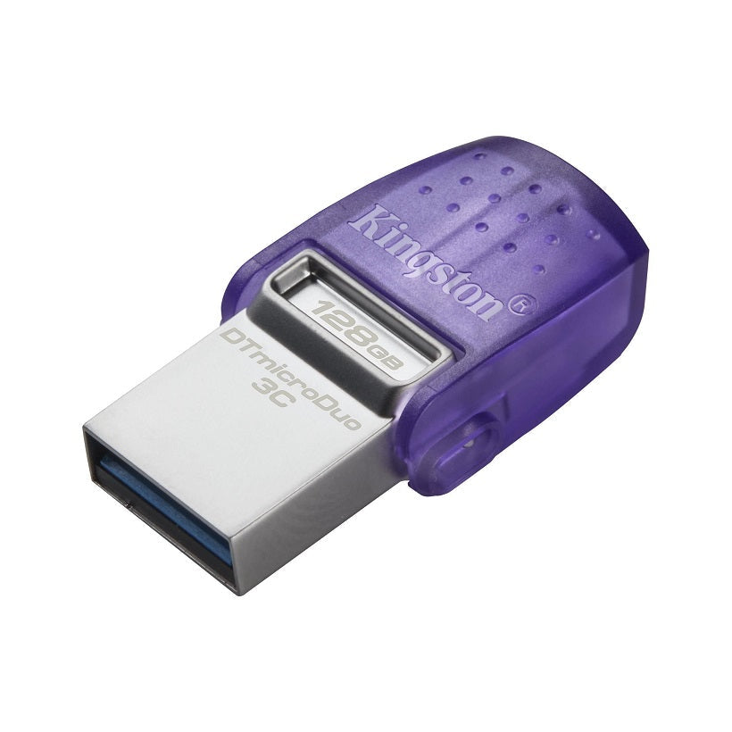Kingston Pendrive 128Gb Micro Duo Otg Type-C Dtduo3C/128Gb Usb 3.1 Chiavetta Pc