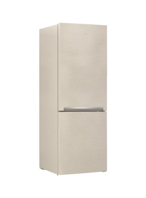 BEKO KÜHL-GEFRIERKOMBINATION STATISCH 330L A+ SAND KÜHLSCHRANK RCSA330K30BN GEFRIERFACH