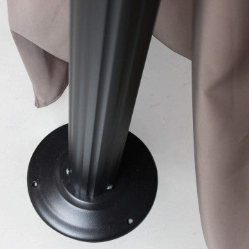 Gazebo 3x4 metri telo poliestere 180 gr laterali 160 gr alluminio