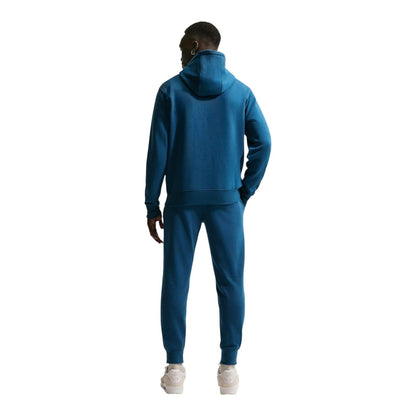Nike Club Pantaloni Jogger Uomo French Terry FN3801 Blu Bianco