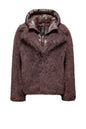 Bomboogie Paris Coat GW9148TFRL6-481 Donna Cioccolato - Cappotto Ecopelliccia