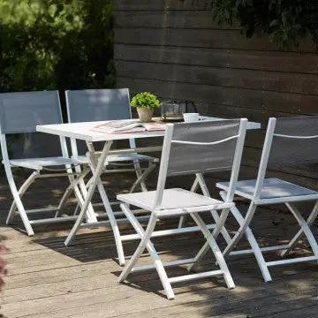 Klapptisch Aluminium Alabama 70 x 130