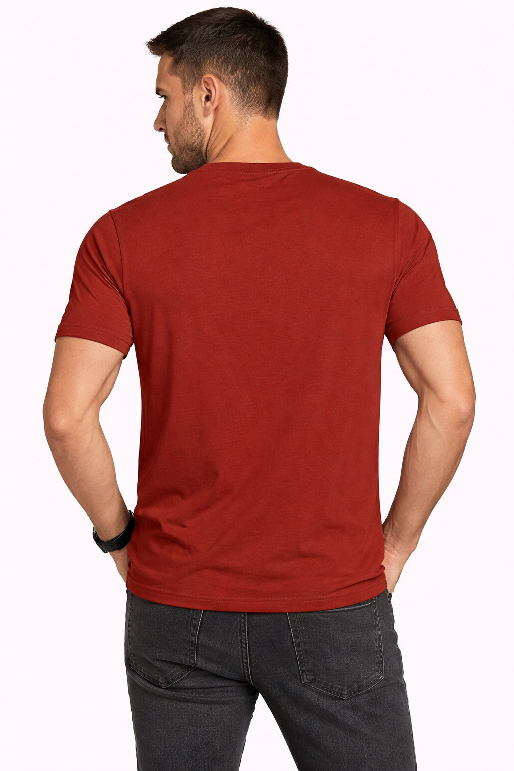 Levi's T-shirt Uomo Original 005GX0003 Mattone – Cotone 100% Girocollo