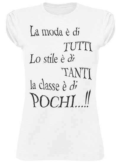 T-shirt Slub Donna Street Style - Cotone 100%