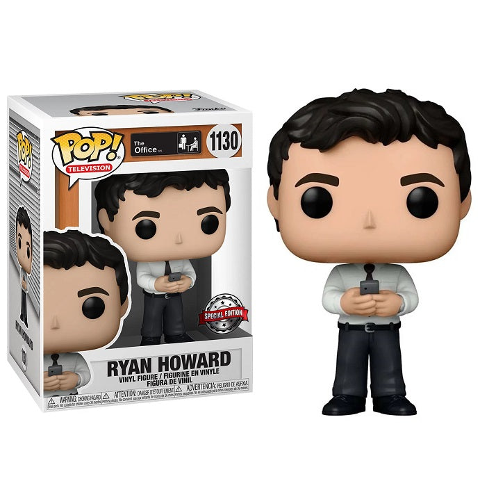 Funko Pop! TV The Office – Ryan Howard (1130) Vinylfigur Sonderedition 9 cm