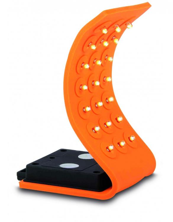 Nodis Flexy Flexible magnetische LED-Lampe mit Doppelfunktion aus Silikon