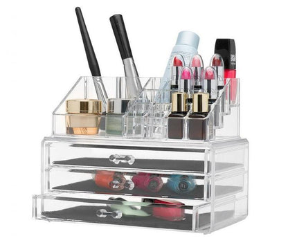DISPLAY-BOX BEHÄLTER FÜR MAKE-UP ORGANIZER KOSMETIKSTÄNDER LIPPENSTIFT