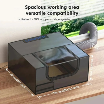 Laser Engraver Enclosure per Longer RAY5