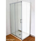 100cm clear chrome side panel for Style shower enclosure
