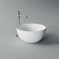 Countertop washbasin ⌀ 40 x H 20 cm Unica Round by Alice Ceramica