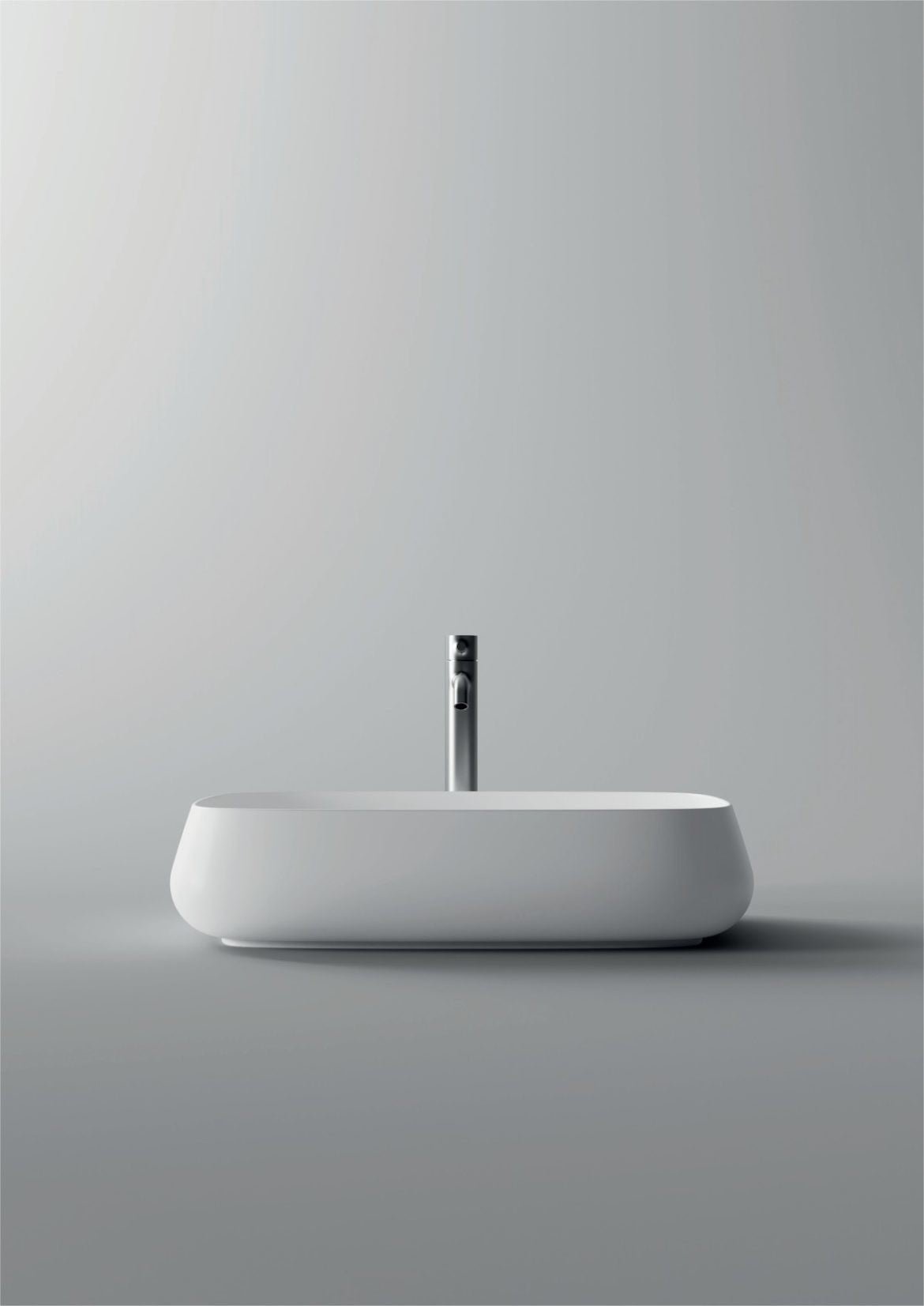Lavabo da appoggio in ceramica  60 x 35 cm  Serie NUR Alice ceramica