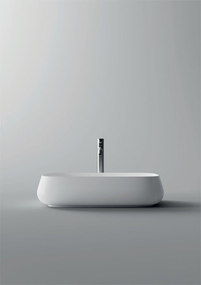 Lavabo da appoggio in ceramica  60 x 35 cm  Serie NUR Alice ceramica