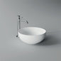 Alice Ceramica Form collection round countertop washbasin ø 37 cm