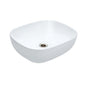 Countertop washbasin Nunzia 48x38 H 14 White