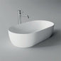 70x38 Oval Countertop Basin Alice Ceramica Unica Series