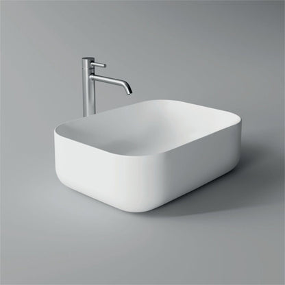 Lavabo da appoggio salvaspazio 50×37 Alice Ceramica Serie Unica