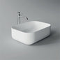 Space-saving countertop basin 50x37 Alice Ceramica Unica Series