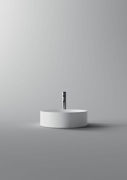 Lavabo rotondo con  diam 40 serie SPY  alice ceramica