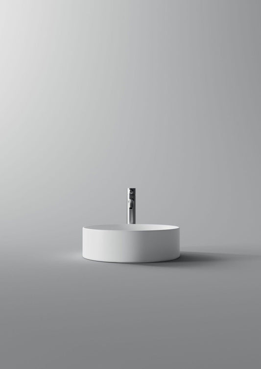 Lavabo rotondo con  diam 40 serie SPY  alice ceramica