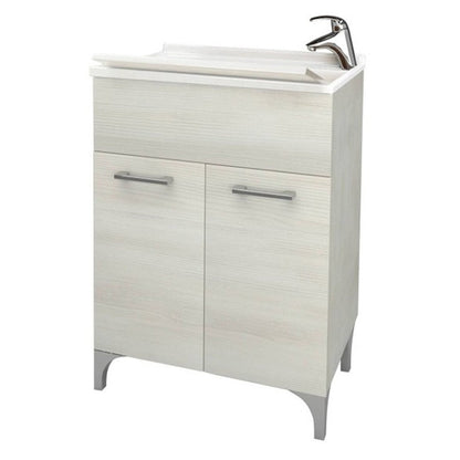 Lavatoio 2 ante da cm 60x50 colore rovere bianco