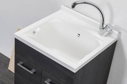 Lavatoio 2 ante da cm 60x50 colore rovere scuro