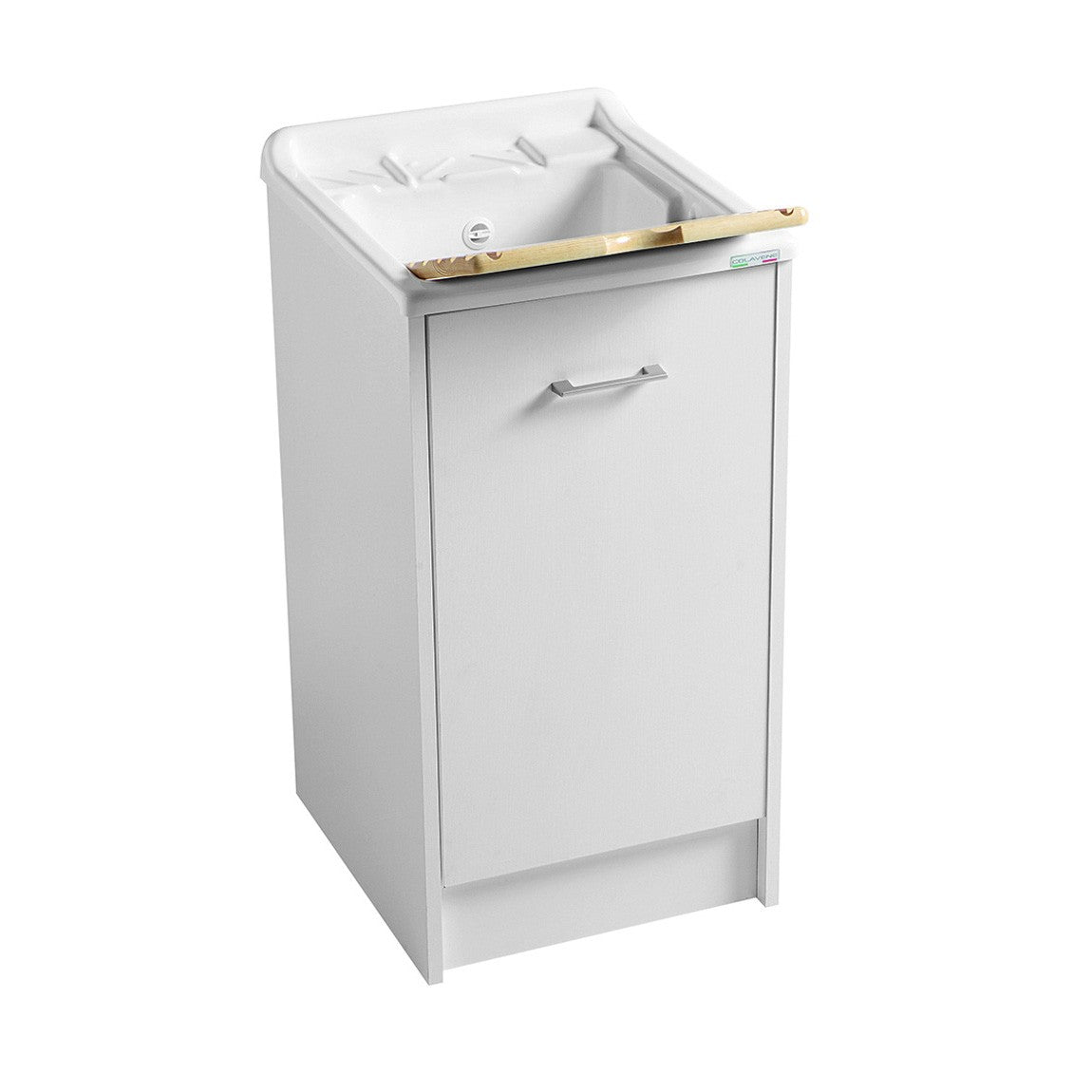Lavatoio Lavapanni Domestica Colavene 45X50X86h cm con vasca e mobile contenitore
