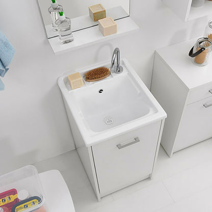 Lavatoio Lavapanni Domestica Colavene 45X50X86h cm con vasca e mobile contenitore