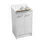Colavene Domestic Laundry Sink 50X50X86h cm with Tub and Storage Cabinet