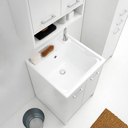 Lavatoio Lavapanni Domestica Colavene 60x50x86h cm con vasca e mobile contenitore
