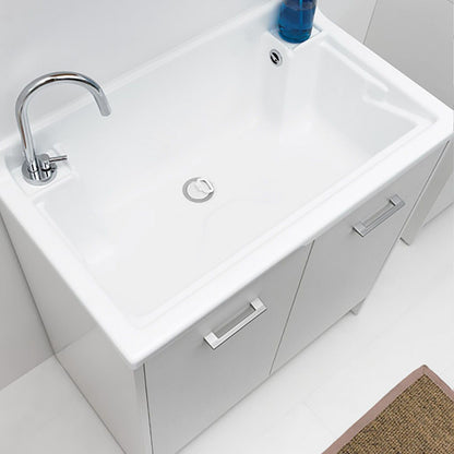 Lavatoio Lavapanni Domestica Colavene 80x45x86h cm con vasca e vano contenitore
