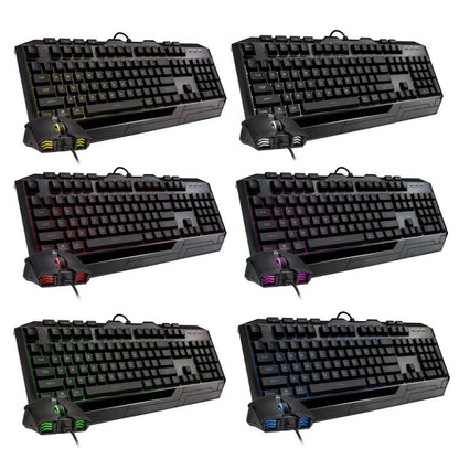COOLER MASTER DEVASTATOR 3 PLUS KIT MECHANISCHE TASTATUR MAUS GAMING LED RGB USB
