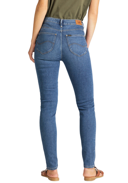 Lee Scarlett High Jeans Donna Blu Chiaro L626DUIW