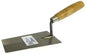 Square-ended trowel mm140 with wooden handle