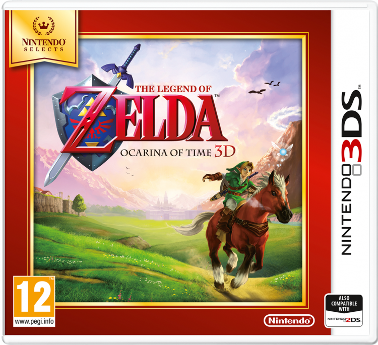 The Legend Of Zelda: Ocarina Of Time 3D Nintendo 3DS Videospiel Neu Versiegelt