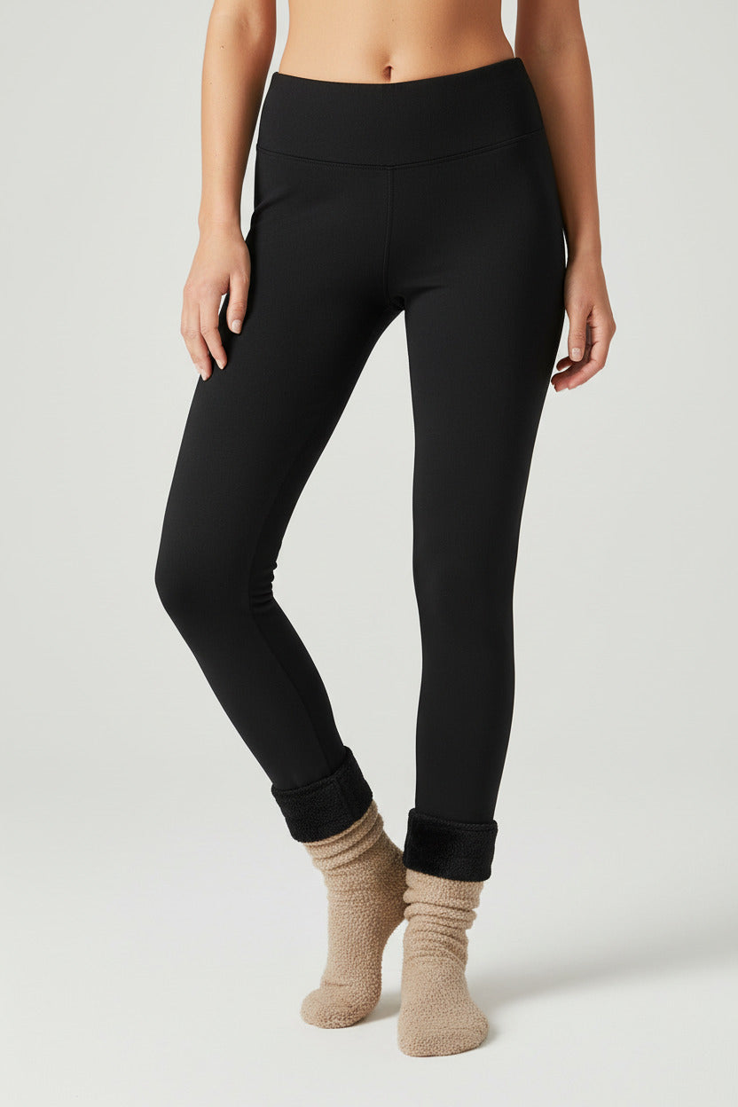 Pantaloni Felpati Donna Invernali – Leggings Caldi e Confortevoli