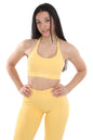Top sportivo giallo modello IMMO
