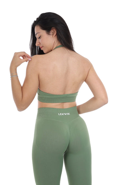 Top sportivo oliva modello IMMO