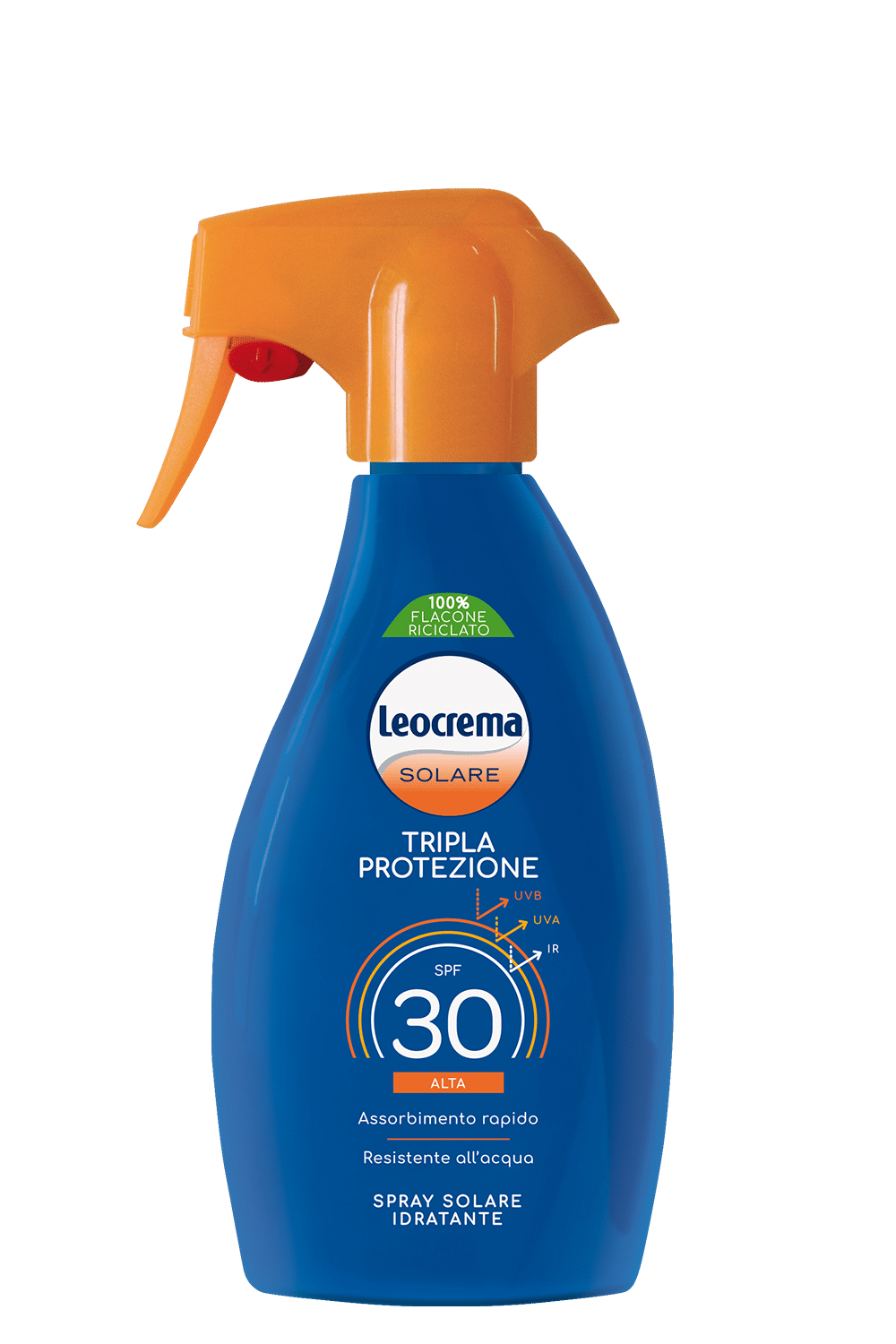 Leocrema Latte Solare Idratante SPF30 Waterproof – Protezione Alta UVA/UVB per Tutte le Pelli