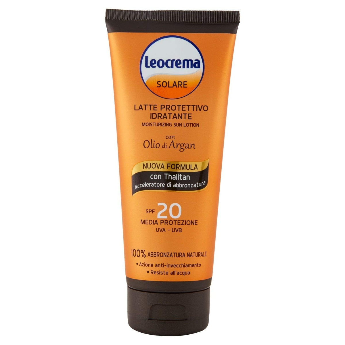 Leocrema Solare Latte Protettivo Idratante 200 ml – SPF10 SPF20 SPF30 Attivatore Abbronzatura