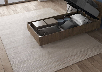 Letto Singolo 80x200 Ankel con Testata Inclinata e Contenitore