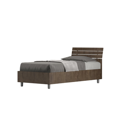 Letto singolo Ankel 80x190 cm - Con contenitore o rete a doghe