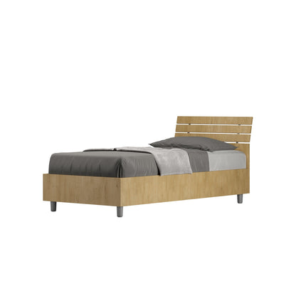 Letto singolo Ankel 80x190 cm - Con contenitore o rete a doghe