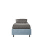 Azelia padded storage single bed 90x210 microfiber