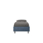 Azelia padded storage single bed 90x210 microfiber