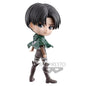 BANPRESTO Q POSKET (ATTACK ON TITAN) - LEVI VER.B STATUETTA PVC FIGURE 14CM